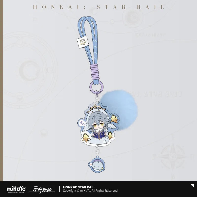 【Pre-Order】Honkai: Star Rail - Boys' Dormitory Series Chibi Characte Acrylic Keychain