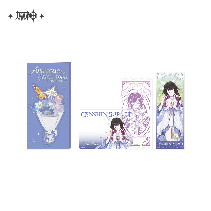 【Pre-order】Genshin Impact - 5th Anniversary Series Commemorative Ticket Set