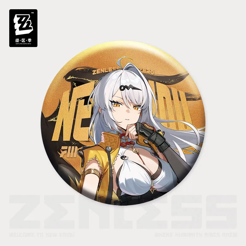 【Pre-Order】Zenless Zone Zero - Standing Design Series Tinplate Badge: Yunkui Summit