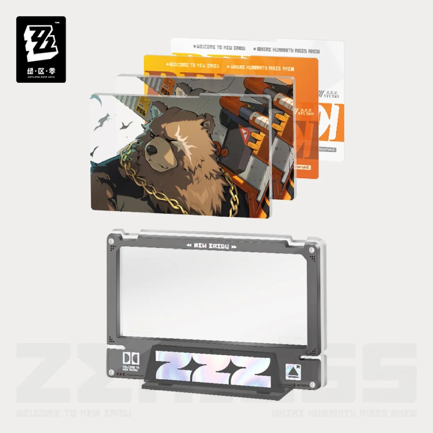 【Pre-Order】Zenless Zone Zero - Mindscape Cinema Layered Acrylic Block : Belobog Heavy Industries