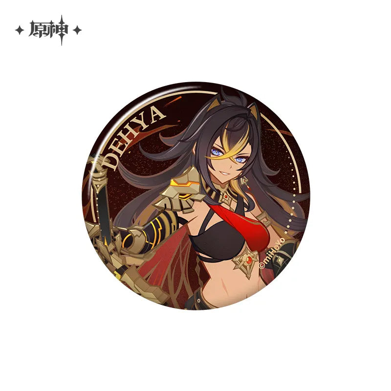 Genshin Impact Genius Invokation TCG Character Badges