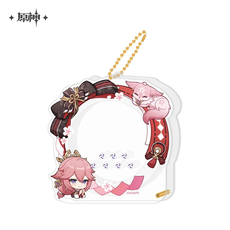 Genshin Impact - Avatar Frame Series Acrylic Badge Holder