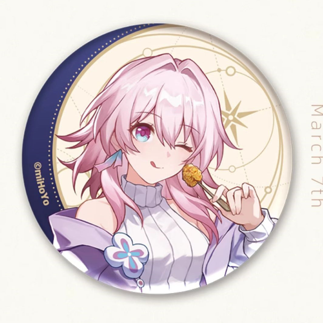 Honkai: Star Rail - Time to Feast Laser Badge