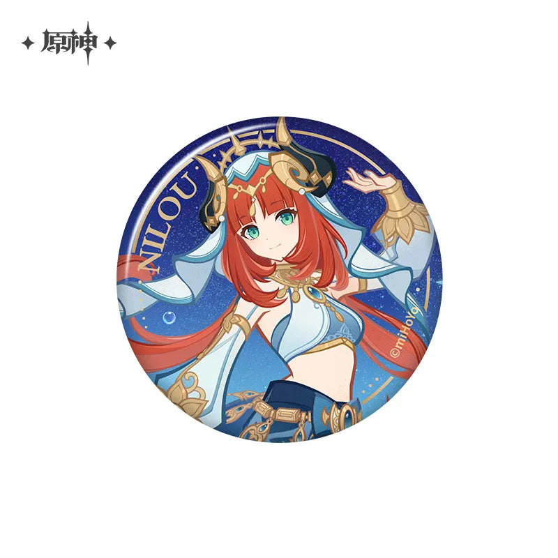 Genshin Impact Genius Invokation TCG Character Badges