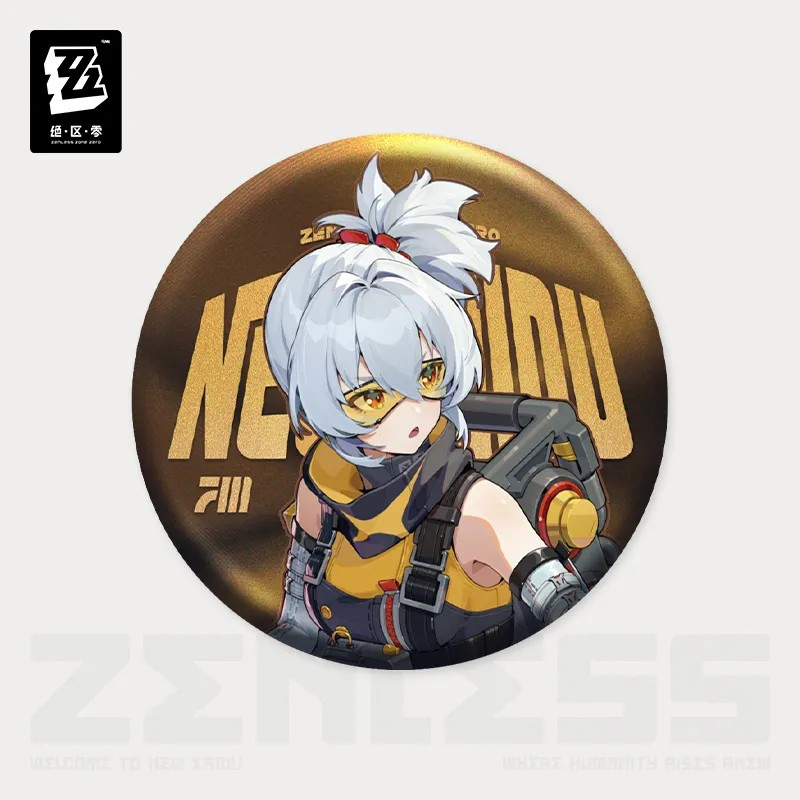 【Pre-Order】Zenless Zone Zero - Standing Design Series Tinplate Badge: Obol Squad