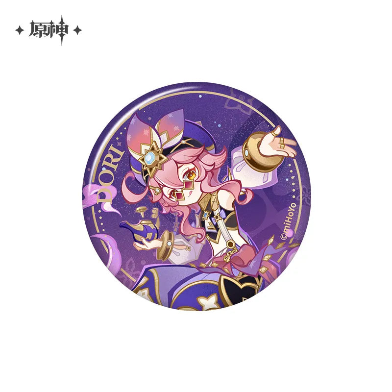Genshin Impact Genius Invokation TCG Character Badges