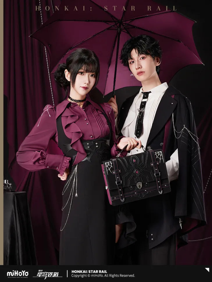 Honkai: Star Rail - Kafka Impression Tie & Brooch