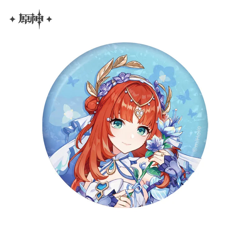 Genshin Impact - Teyvat Style Character Badge
