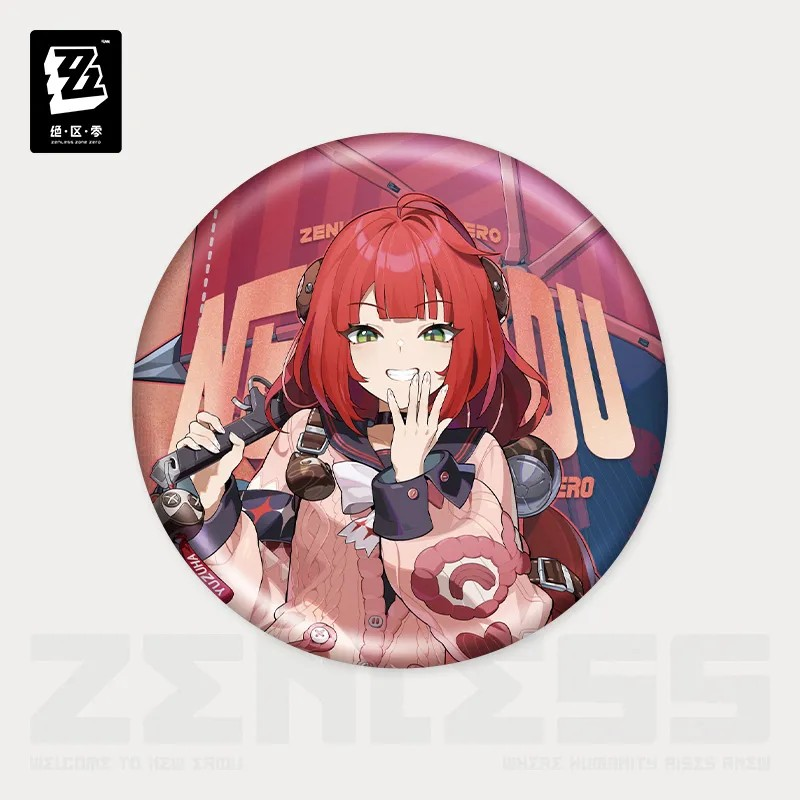 【Pre-Order】Zenless Zone Zero - Standing Design Series Tinplate Badge: Spook Shack