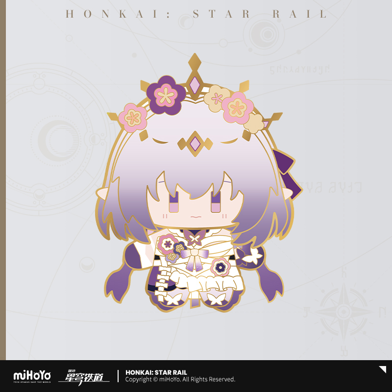 【Pre-Order】Honkai: Star Rail - Chibi Plushie Series Metal Badge
