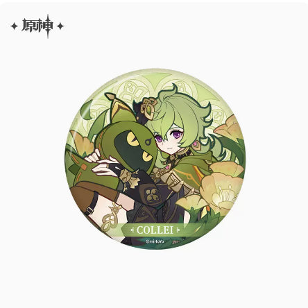 Genshin Impact Windblume's Breath Theme Badges