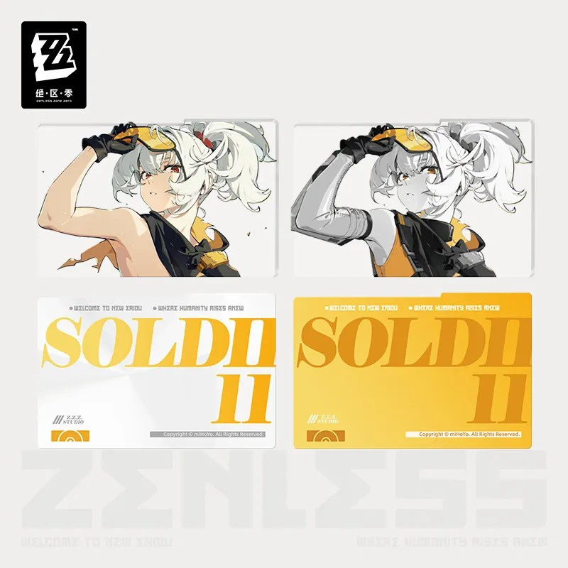Zenless Zone Zero - Mindscape Cinema Layered Acrylic Block :Obol Squad