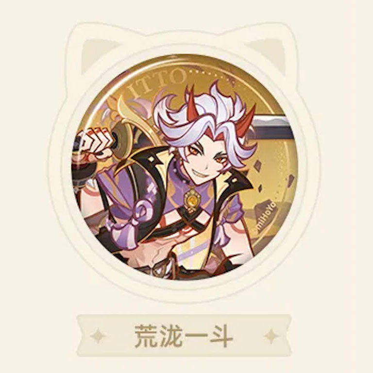 Genshin Impact Genius Invokation TCG Character Badges