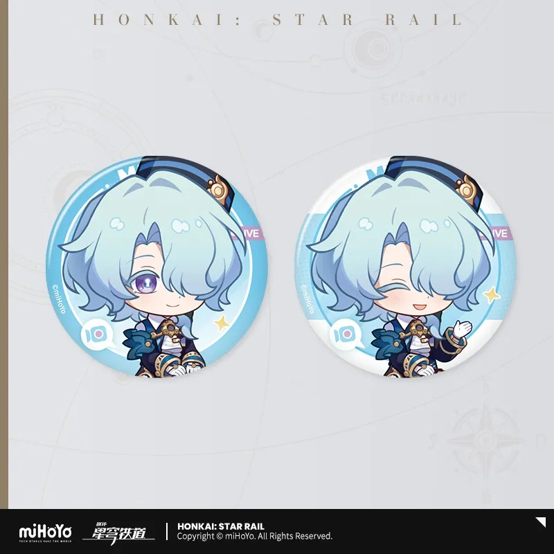 Honkai: Star Rail - Owlbert’s Reception Room Series Badge Set