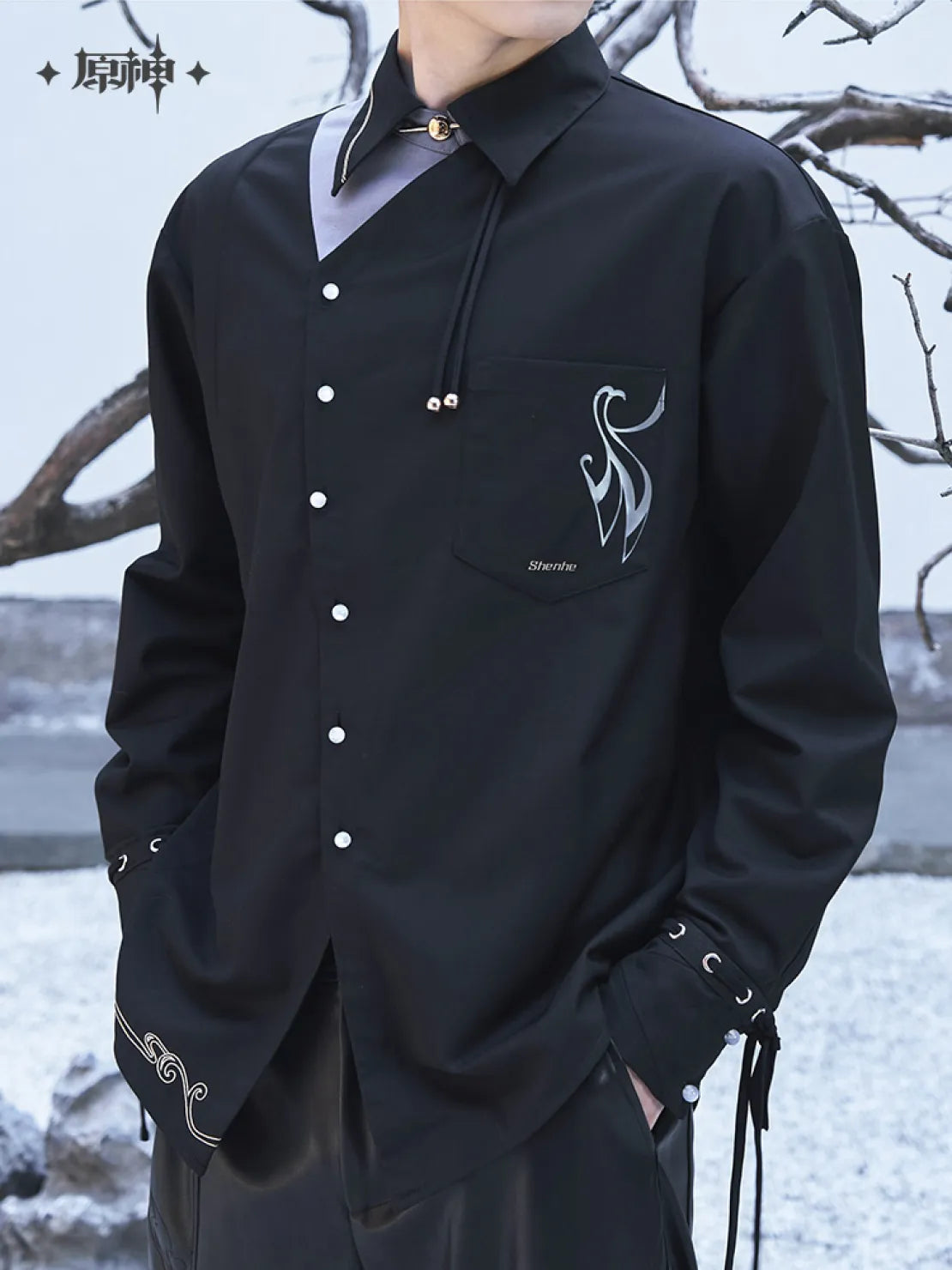 【Pre-Order】Genshin Impact - Shenhe Theme Impression Casual Shirts