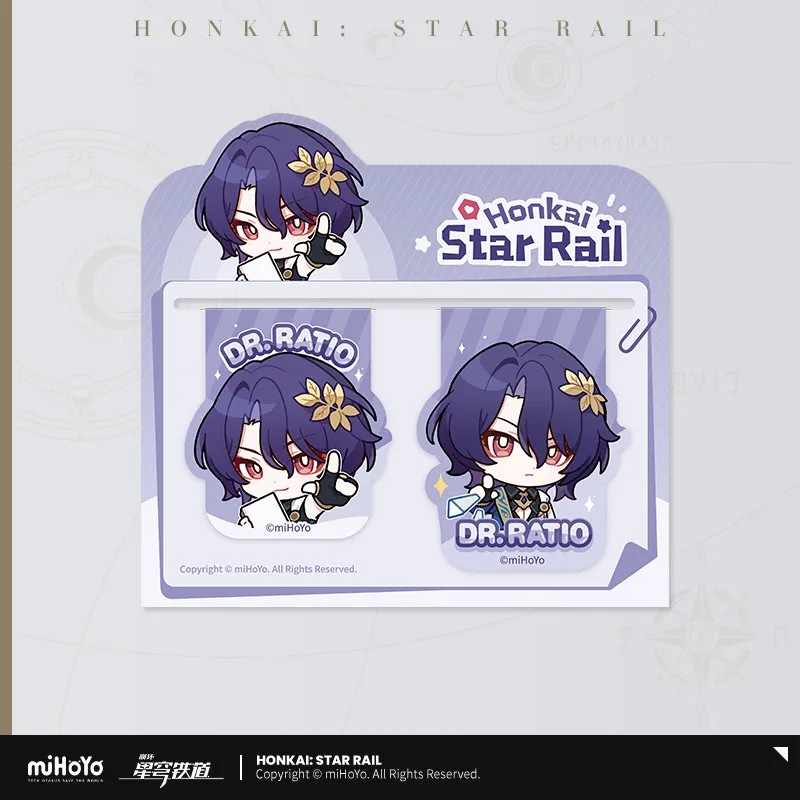 Honkai: Star Rail - Pom-Pom Gallery Soft Magnet Bookmark Set
