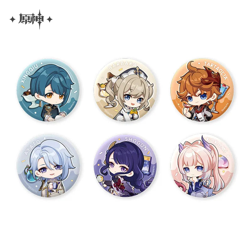 Genshin Impact - Sweet Summer Series Tinplate Badge