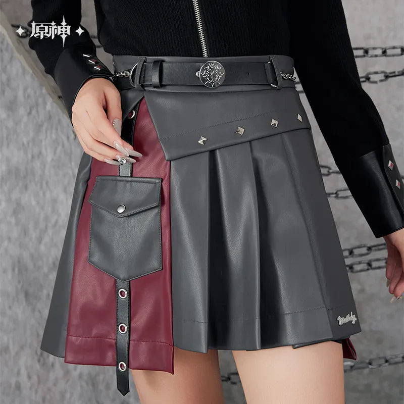 Genshin Impact - Wriothesley Impression Pleated Skirt