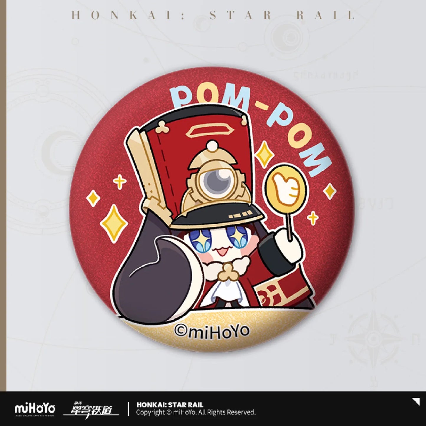 Honkai: Star Rail - Pom-Pom Gallery Pom-Pom Badge Set (Set of 3)