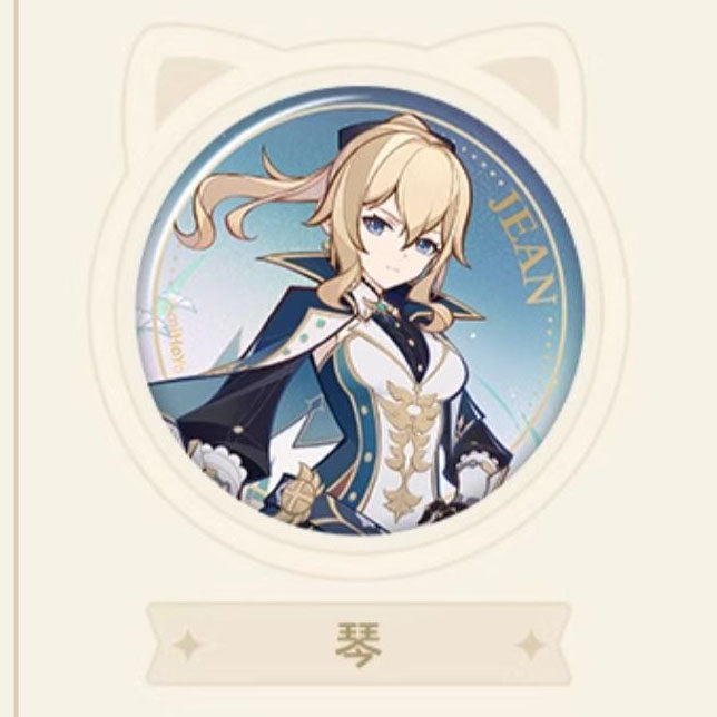Genshin Impact Genius Invokation TCG Character Badges
