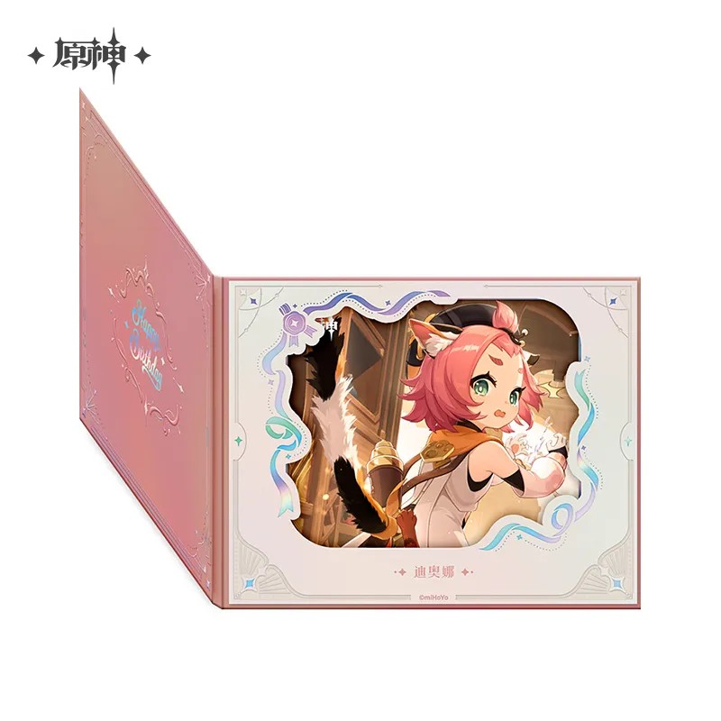 【Pre-Order】Genshin Impact - Day of Destiny Birthday Series Flip-Style Framed Shikishi 2025