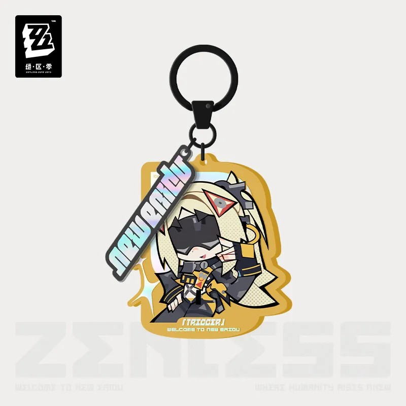 【Pre-Order】Zenless Zone Zero - New Eridu Series Chibi Acrylic Keychain: Obol Squad