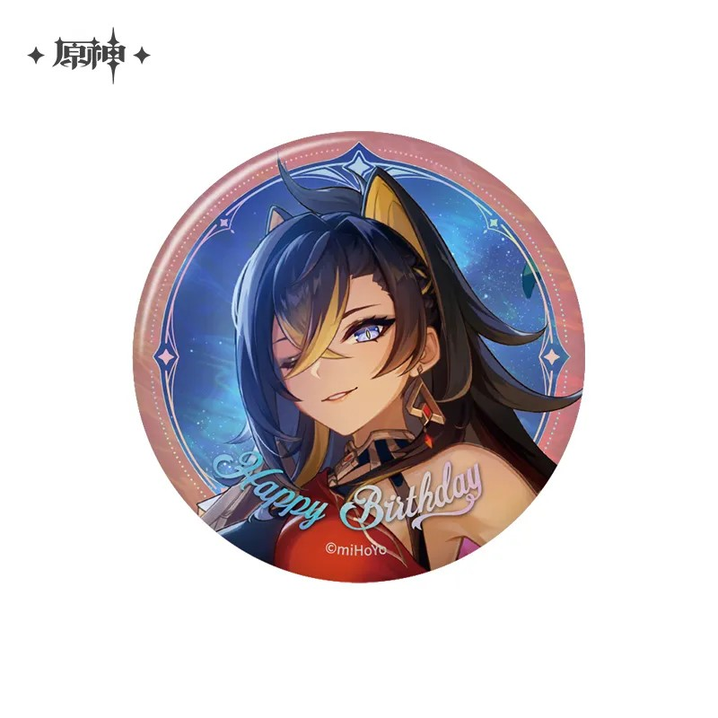 【Pre-Order】Genshin Impact - Day of Destiny Birthday Series Badge 2025