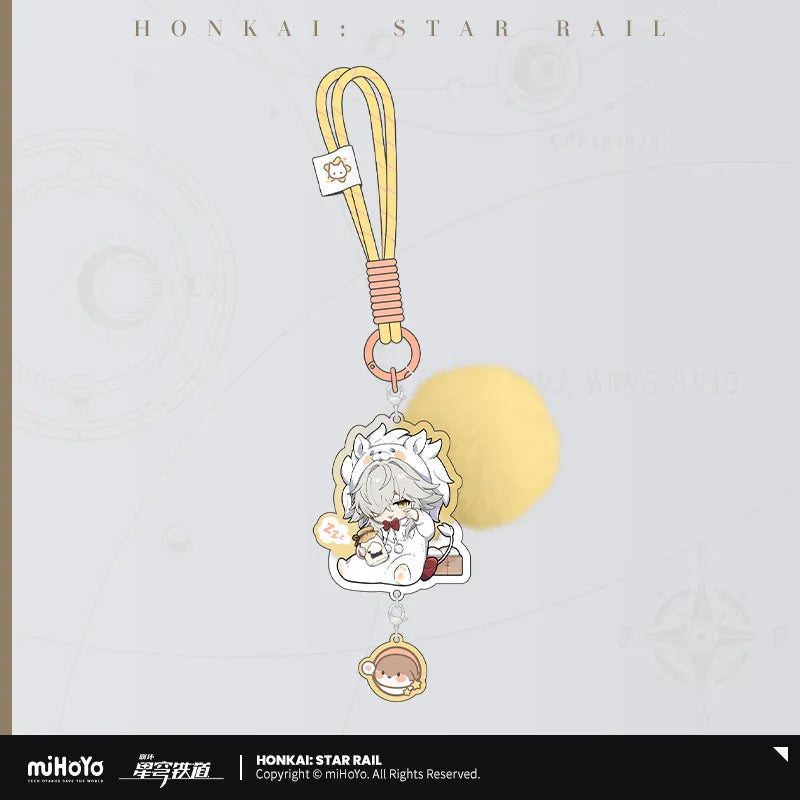 【Pre-Order】Honkai: Star Rail - Boys' Dormitory Series Chibi Characte Acrylic Keychain