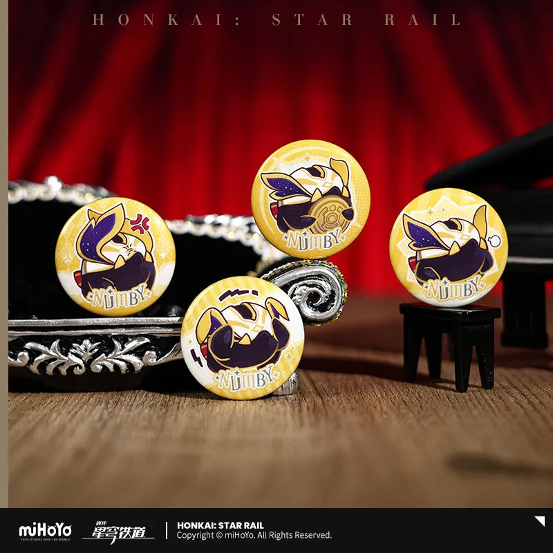 Honkai: Star Rail - Owlbert’s Reception Room Series Chibi Badge Set