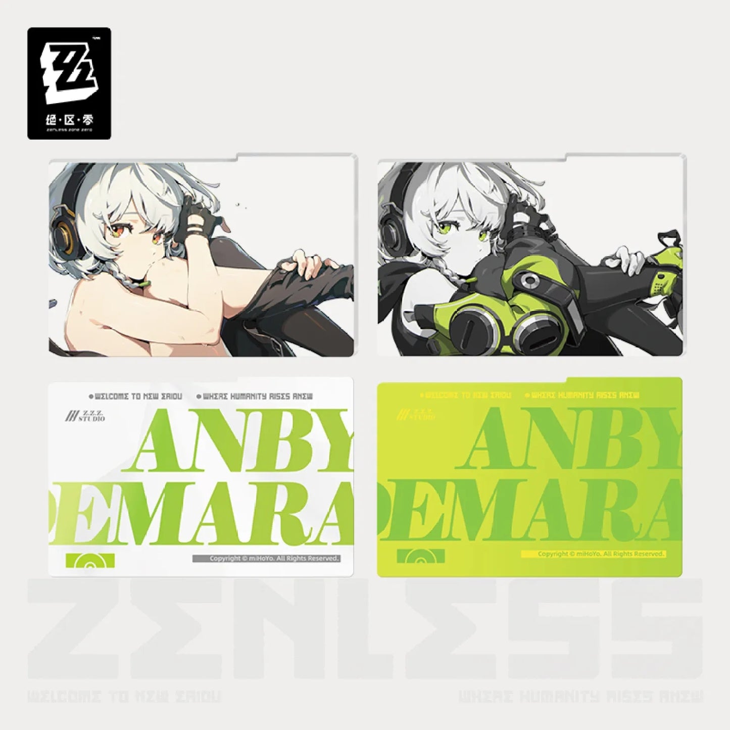 Zenless Zone Zero - Mindscape Cinema Layered Acrylic Block : Cunning Hares