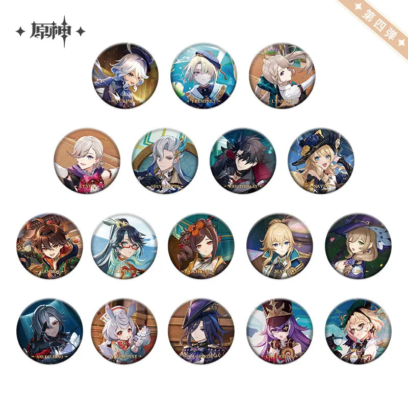 Genshin Impact Theme Character Badge