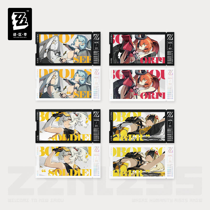 Zenless Zone Zero - Mindscape Cinema Collectible Card Set: Obol Squad