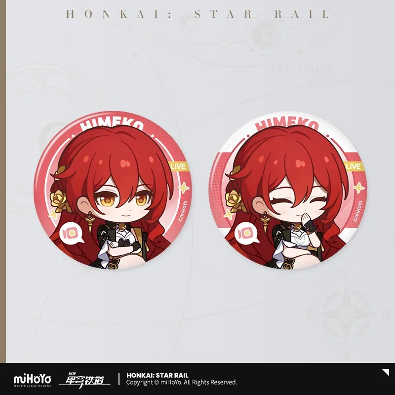 Honkai: Star Rail - Owlbert’s Reception Room Series Badge Set