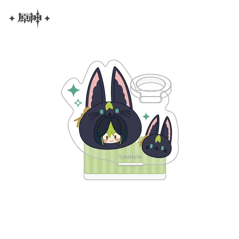 Genshin Impact - Teyvat Zoo Themed Acrylic Pen Holder