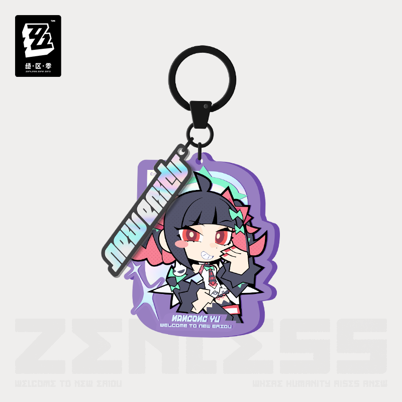 【Pre-Order】Zenless Zone Zero - New Eridu Series Chibi Acrylic Keychain: Angels of Delusion