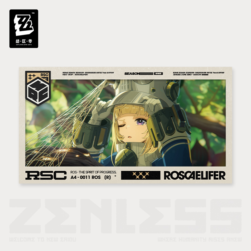 【Pre-Order】Zenless Zero Zone - Before the Wind Rises Postcard Set (12 designs)
