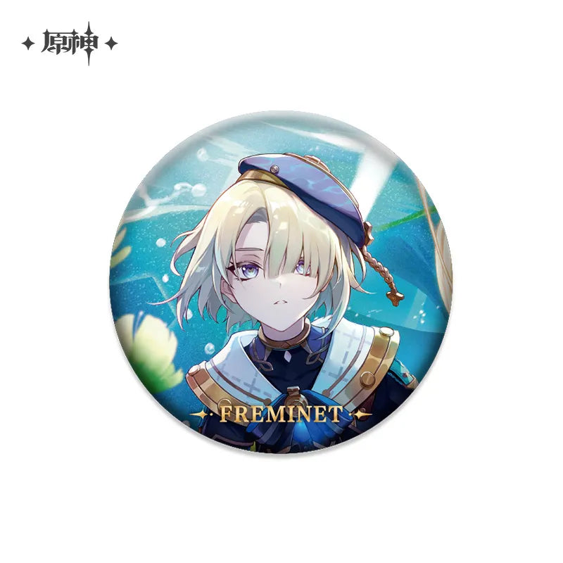 Genshin Impact Theme Character Badge
