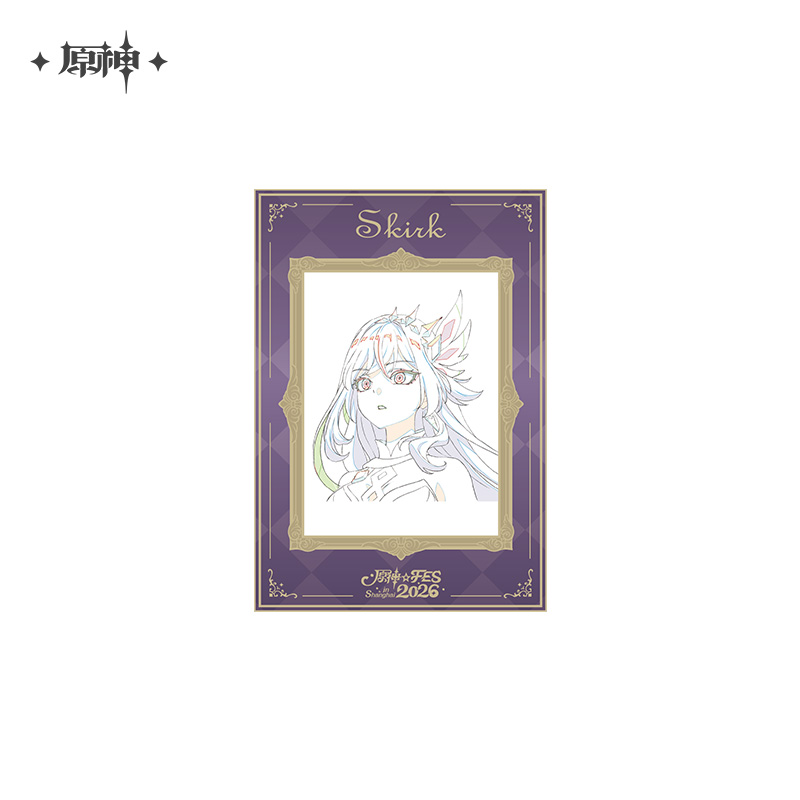 【Pre-Order】Genshin Impact - 2026 Festival Series Art Holofoil Art Card Set