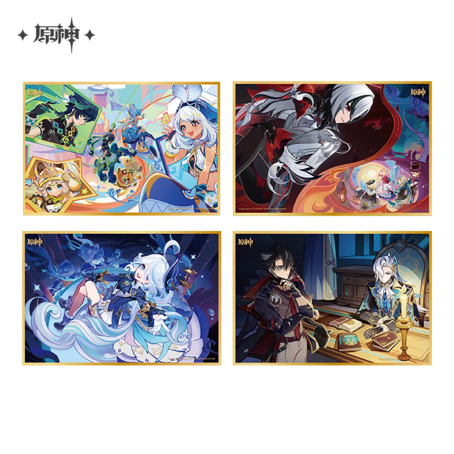 Genshin Impact - Version Preview Series Acrylic Shikishi