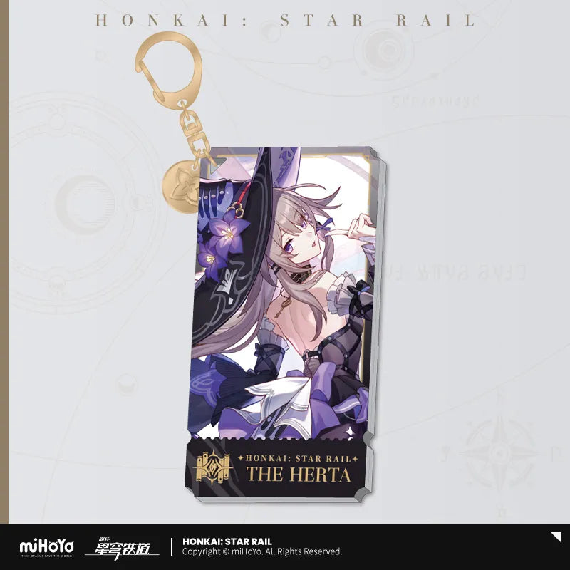 Honkai: Star Rail - Standing Design Series Keychain - The Erudition