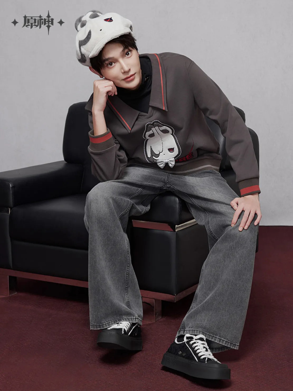 【Pre-order】Genshin Impact - Arlecchino Impression Series Plush Beret