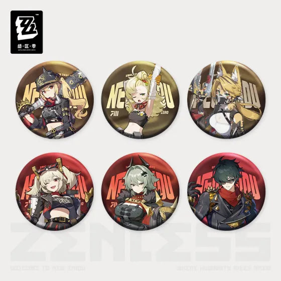Zenless Zone Zero - Standing Design Series Tinplate Badge: Sons of Calydon