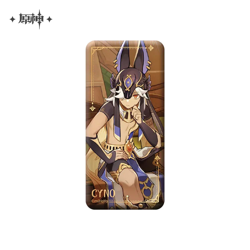 Genshin Impact Theme Square Badges