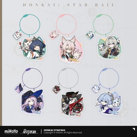 Honkai: Star Rail - Little Cat Series Acrylic Keychain