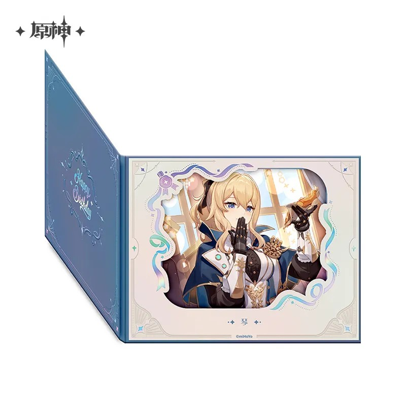 【Pre-Order】Genshin Impact - Day of Destiny Birthday Series Flip-Style Framed Shikishi 2025