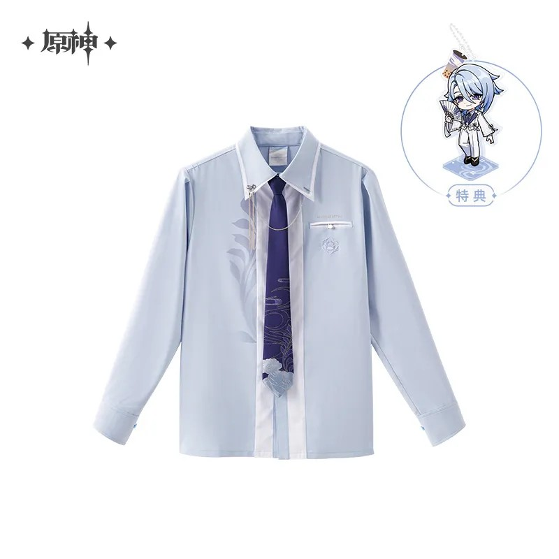 Genshin Impact - Kamisato Ayato Impression Shirt with Tie