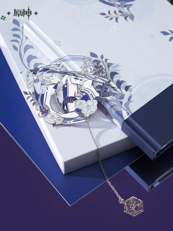 Genshin Impact - Kamisato Ayato Impression Notebook & Metal Bookmark Gift Set