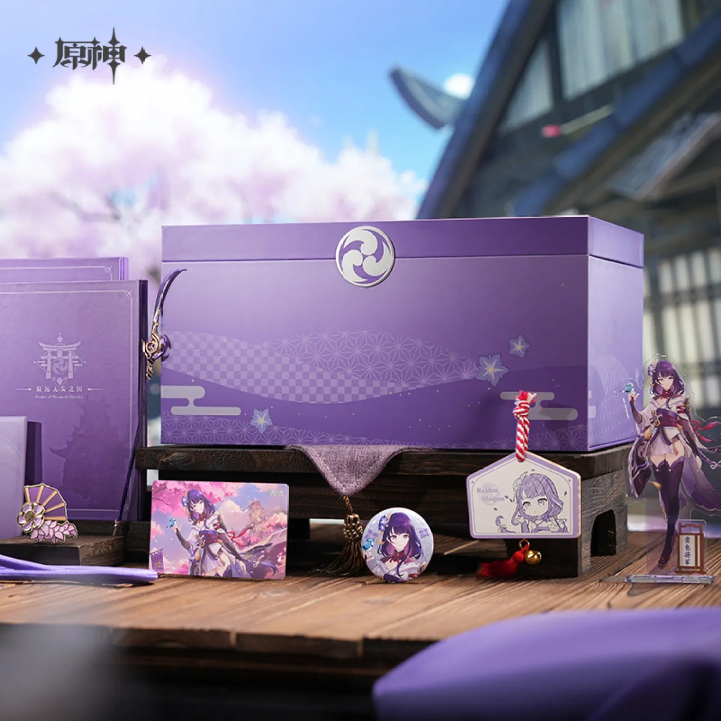 【Pre-Order】Genshin Impact - Realm of Tranquil Eternity Inazuma Chapter OST Gift Box