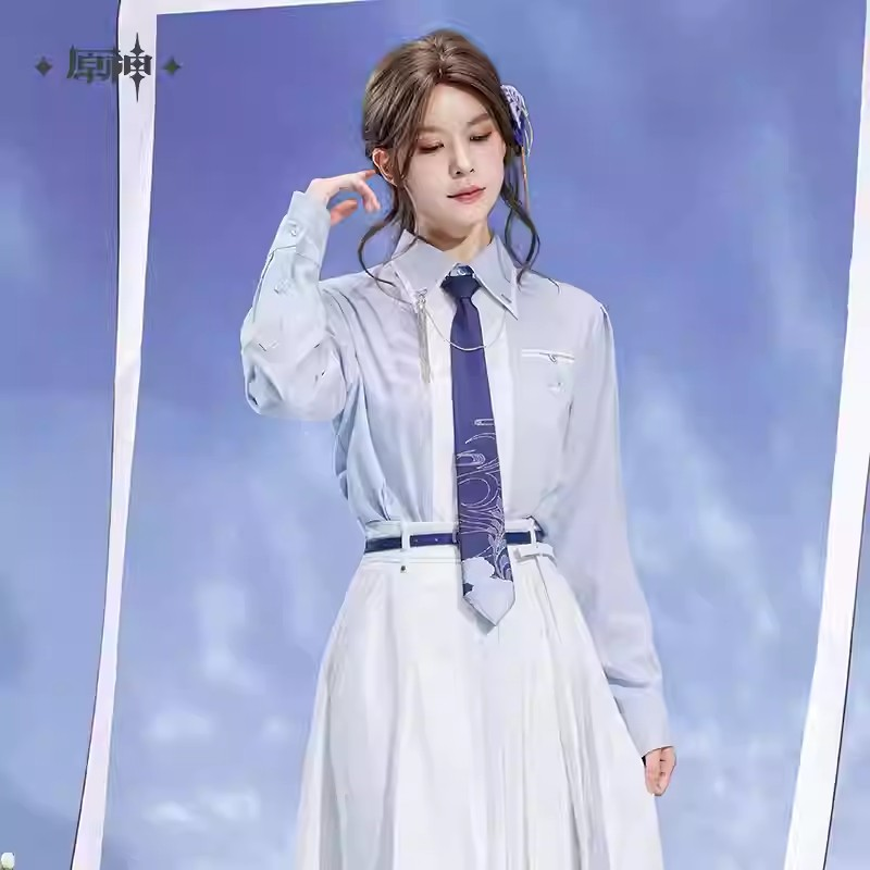 Genshin Impact - Kamisato Ayato Impression Shirt with Tie