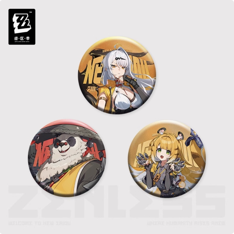【Pre-Order】Zenless Zone Zero - Standing Design Series Tinplate Badge: Yunkui Summit